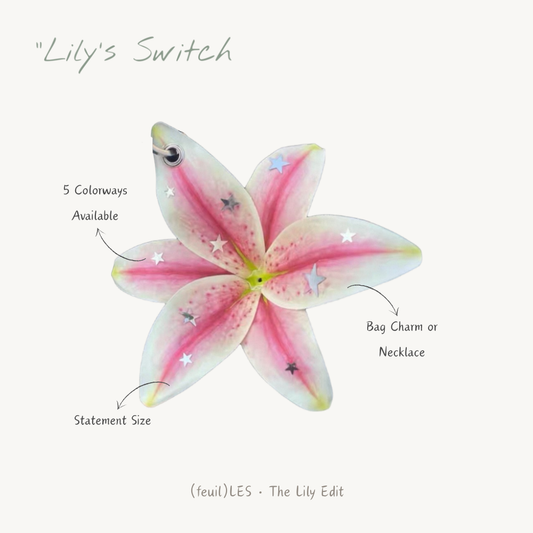 (feuil)LES. “Lily’s Switch” Necklace